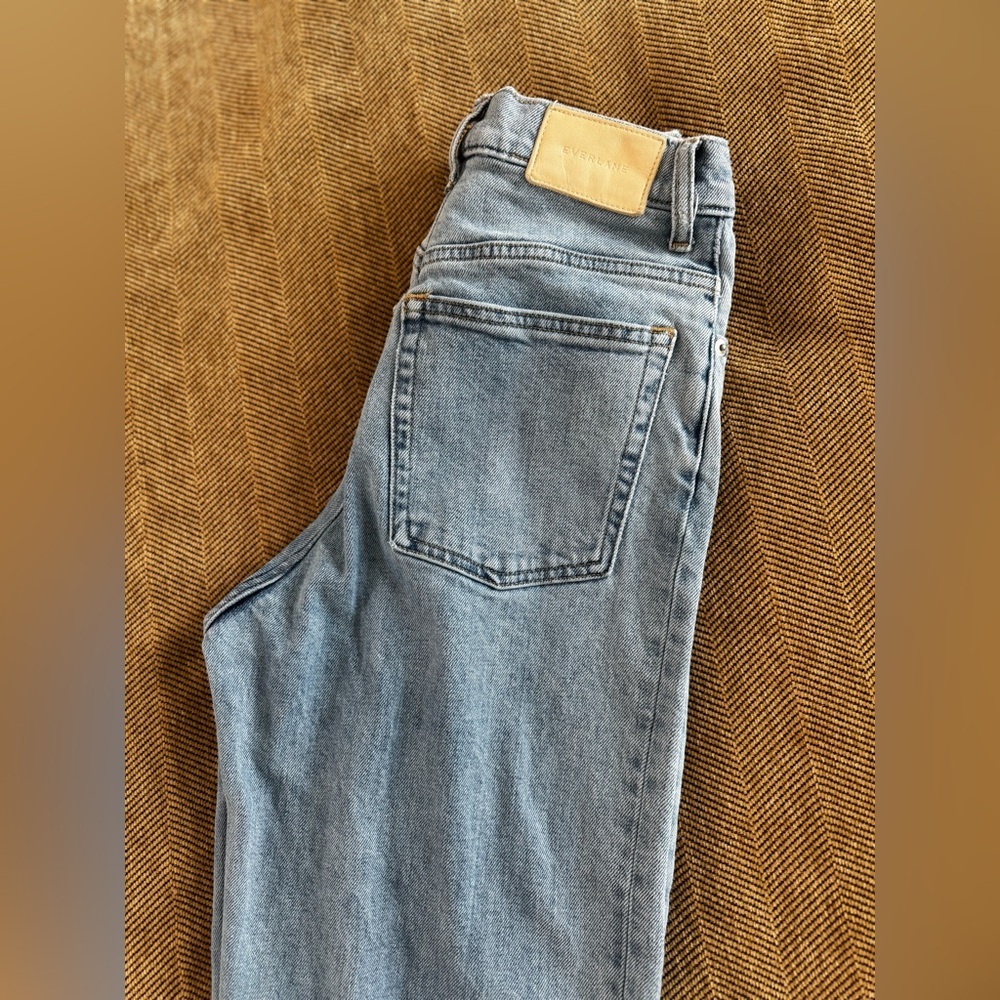 Everlane High Rise Jeans - Indigo Blue - Picture 3 of 7